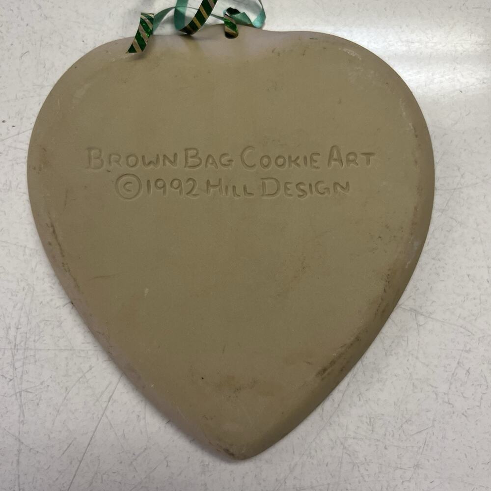 3 Vintage 80’s 90’s Lot Brown Bag Cookie Molds Gingerbread House, Heart, Angel - Picture 3 of 9